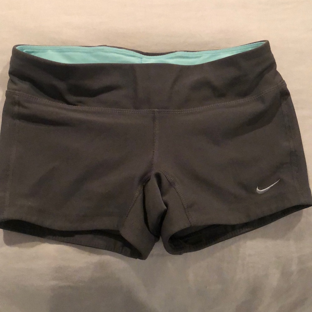 Nike grey running shorts